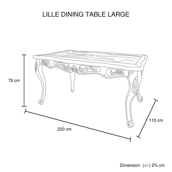 Large Size Oak Wood White Washed Finish Dining Table Set - Furniture > Dining