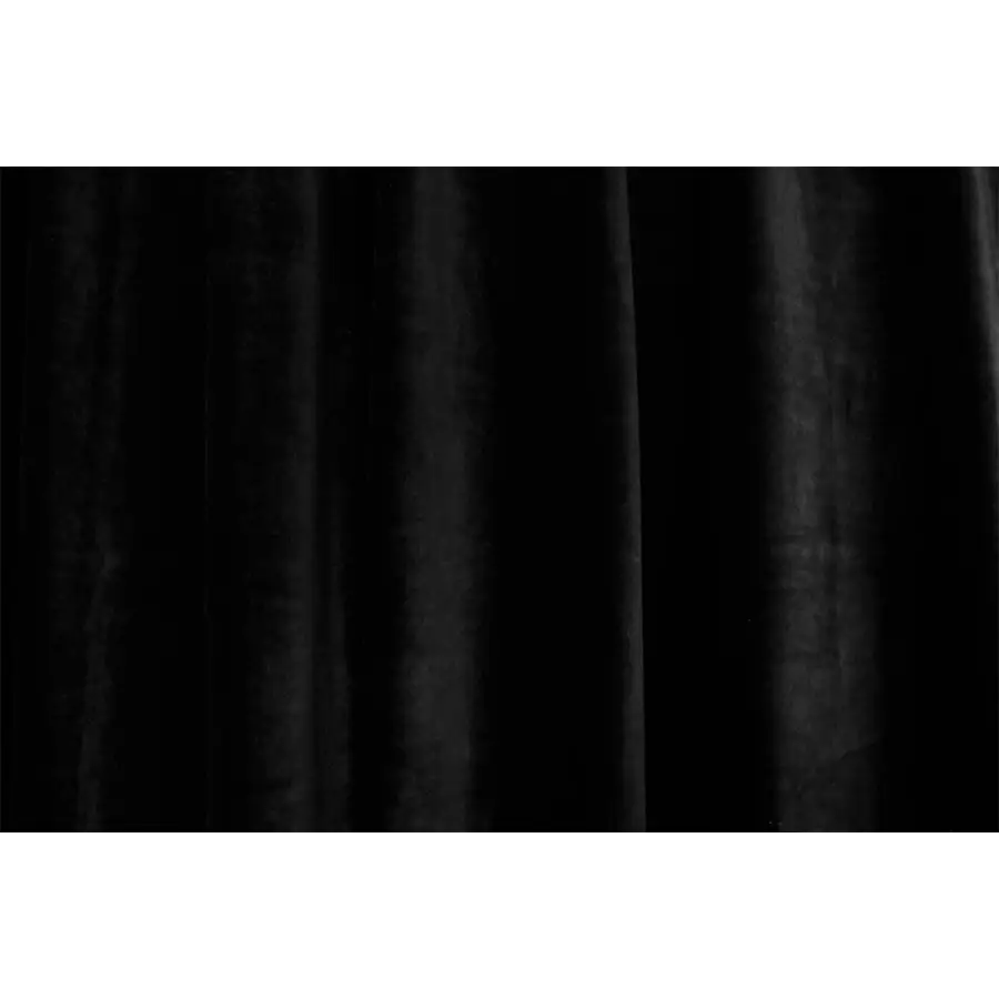 Large Thick Faux Mink Velvet Curtains Blockout 540x 230cm + Hook Pinch Pleat Black - Home & Garden > Curtains >