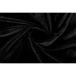 Large Thick Faux Mink Velvet Curtains Blockout 540x 230cm + Hook Pinch Pleat Black - Home & Garden > Curtains >