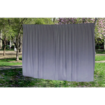 Large Thick Velvet Blockout Curtains 540x 230cm PINCH PLEAT + 30 Hooks Purple Grey - Home & Garden > Curtains >