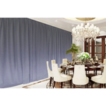 Large Thick Velvet Blockout Curtains 540x 230cm PINCH PLEAT + 30 Hooks Purple Grey - Home & Garden > Curtains >