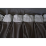 Large Thick Velvet Blockout Curtains 540x 230cm PINCH PLEAT + 30 Hooks Purple Grey - Home & Garden > Curtains >