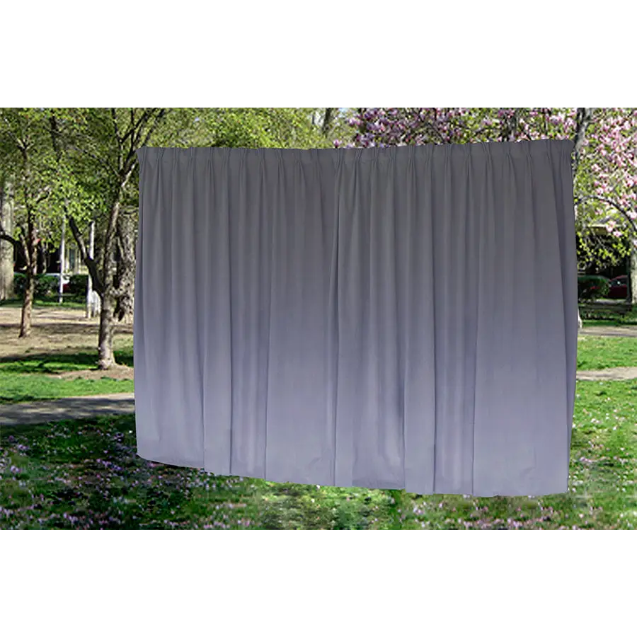 Large Thick Velvet Blockout Curtains 540x 230cm PINCH PLEAT + 30 Hooks Purple Grey - Home & Garden > Curtains >