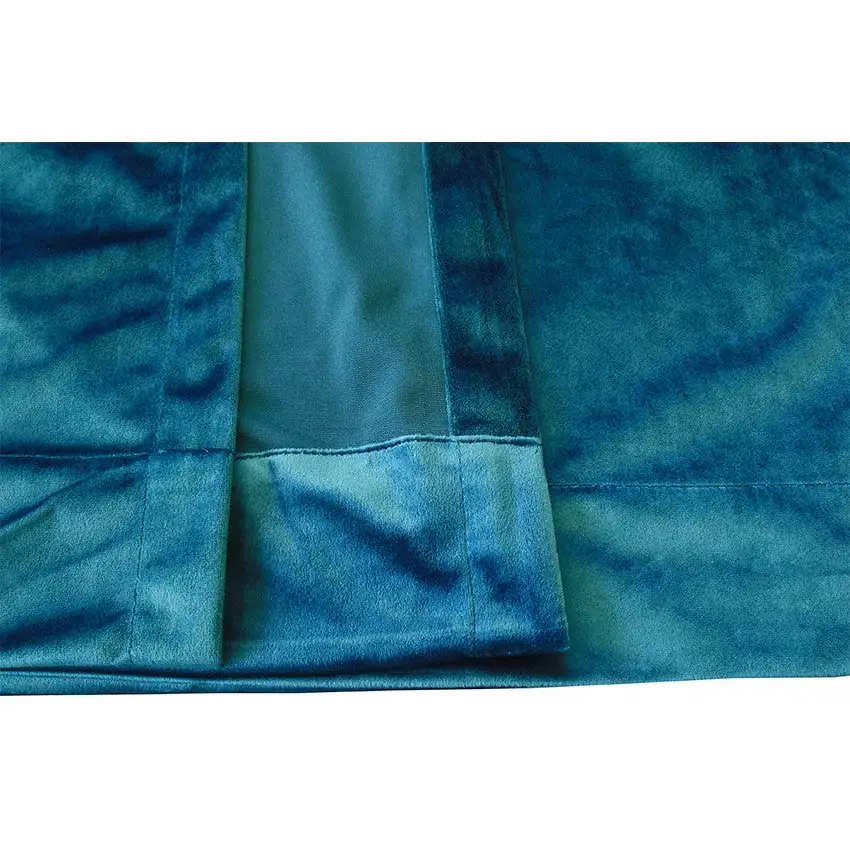 Large Thick Velvet Blockout Curtains 560x 230cm PINCH PLEAT 2 panel + 30 Hooks - Home & Garden > Curtains > Curtains &