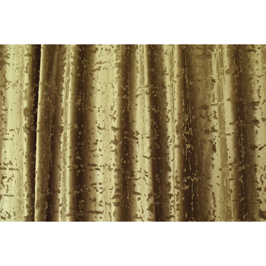 Large Thick Velvet Curtain Stunning Flocking 560x230cm + 30Hooks Gold - Home & Garden > Curtains > Curtains & Drapes