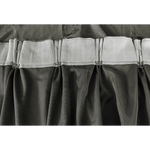 Large Thick Velvet Curtains Warp Knitted Velvet 540x270cm + Hooks Pinch Pleat Grey - Home & Garden > Curtains >