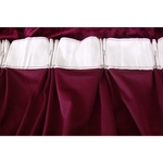 Large Velvet Curtains 610 x 230cm with 4m blockout + 30 Hooks New Burgundy - Home & Garden > Curtains > Curtains &