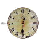 Large Vintage Wall Clock Kitchen Office Retro Timepiece - Home & Garden > Decor