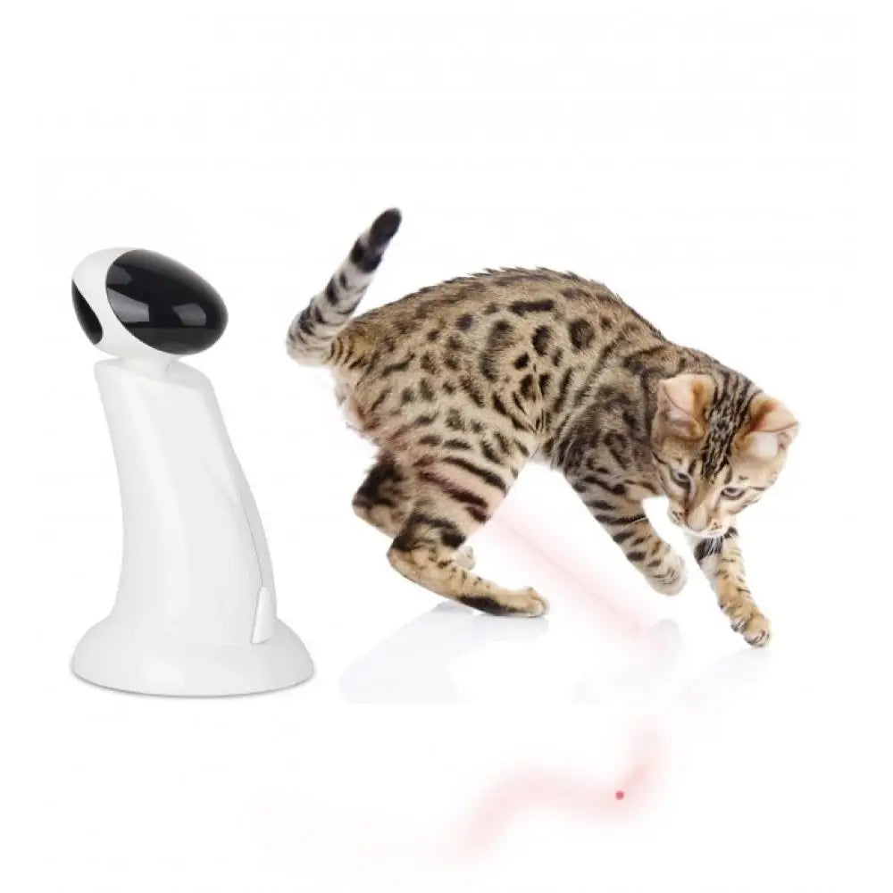 Laser Beam Cat Toy - Interactive Automatic Robot Pointer Pet Kitty Play - AFP - Pet Care > Toys > Cat Toys