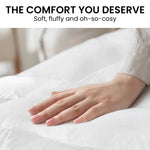Laura Hill 500GSM Duck Down Feather Quilt Comforter Doona - Queen - Home & Garden > Bedding