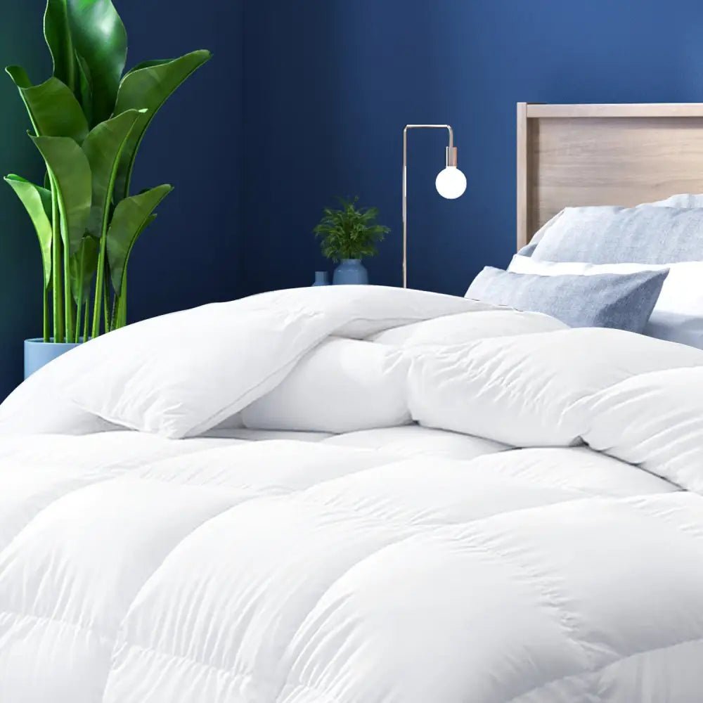 Laura Hill 500GSM Duck Down Feather Quilt Duvet Doona - King - Home & Garden > Bedding