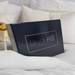 Laura Hill 600gsm Faux Mink Blanket Queen Size Double-sided Throw Rug Large Super Luxurious Soft - Blue - Home & Garden