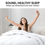 Laura Hill 700GSM Goose Down Feather Comforter Doona - Super King - Home & Garden > Bedding