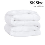 Laura Hill 700GSM Goose Down Feather Comforter Doona - Super King - Home & Garden > Bedding