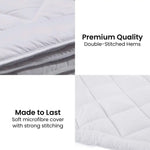 Laura Hill 800GSM Microfibre Bamboo Quilt Comforter Doona - Queen - Home & Garden > Bedding