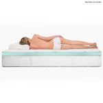 Laura Hill Cool Gel Memory Foam Mattress Topper - King - Home & Garden > Bedding