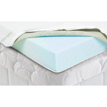 Laura Hill Cool Gel Memory Foam Mattress Topper - King Single - Home & Garden > Bedding