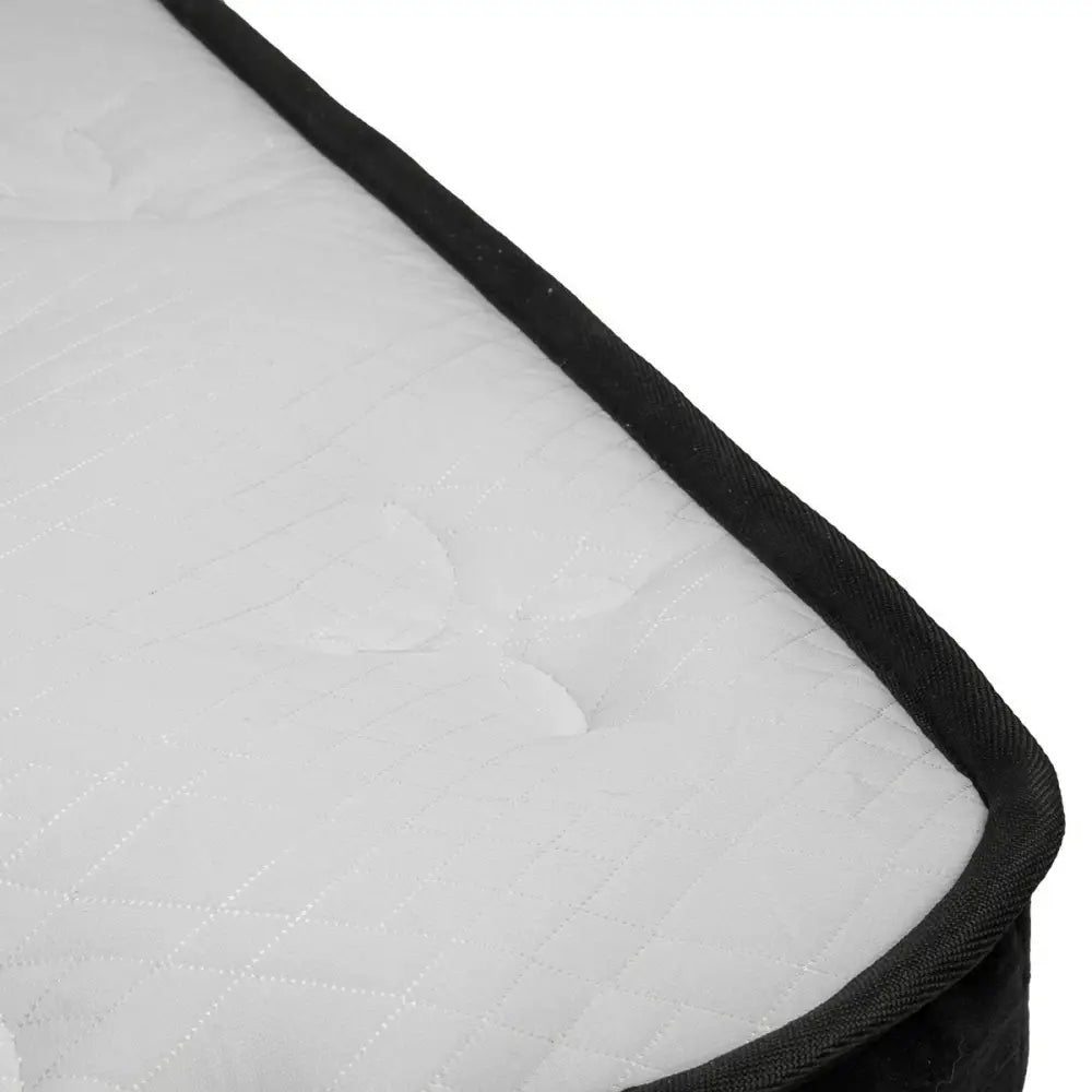 Laura Hill Double Mattress Bed Size Euro Top 5 Zone Spring Foam 32cm Bedding Pocket - Home & Garden > Bedding