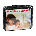 Laura Hill Heated Electric Car Blanket 150x110cm 12v - Black - Home & Garden > Bedding