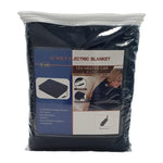 Laura Hill Heated Electric Car Blanket 150x110cm 12v - Navy Blue - Home & Garden > Bedding