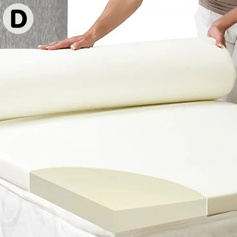 Laura Hill High Density Mattress Foam Topper 5cm - Double - Home & Garden > Bedding