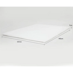 Laura Hill High Density Mattress Foam Topper 7cm - Double - Home & Garden > Bedding