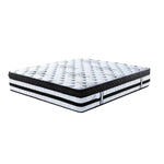 Laura Hill King Mattress Bed Size Euro Top 5 Zone Spring Foam 34cm Bedding - Home & Garden > Bedding