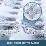 Laura Hill King Mattress Bed Size Euro Top 5 Zone Spring Foam 34cm Bedding - Home & Garden > Bedding
