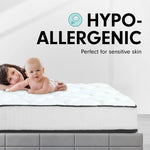 Laura Hill King Mattress Visco Cool Gel Infused Memory Foam Euro Top Pocket Spring 30cm - Home & Garden > Bedding