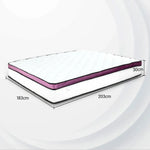 Laura Hill King Mattress Visco Cool Gel Infused Memory Foam Euro Top Pocket Spring 30cm - Home & Garden > Bedding