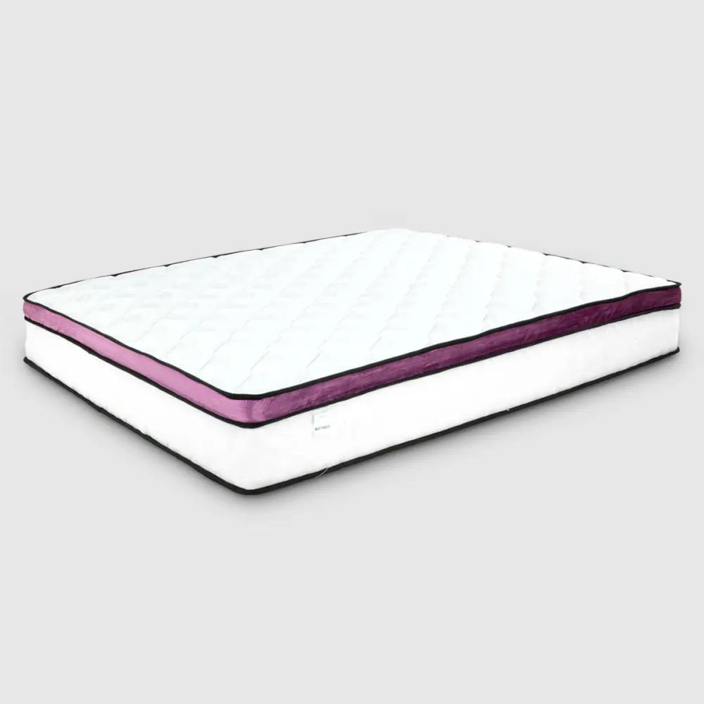 Laura Hill King Mattress Visco Cool Gel Infused Memory Foam Euro Top Pocket Spring 30cm - Home & Garden > Bedding