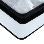 Laura Hill King Single Mattress Bed Size Euro Top 5 Zone Spring Foam 32cm - Home & Garden > Bedding
