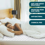 Laura Hill Luxury Cool Max Comfortable Fully Fitted Bed Mattress Protector Queen - Home & Garden > Bedding