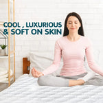 Laura Hill Luxury Cool Max Comfortable Fully Fitted Bed Mattress Protector Queen - Home & Garden > Bedding