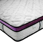 Laura Hill Mattress Queen Size Euro Top Pocket Spring Natural Latex Foam Bed - Home & Garden > Bedding