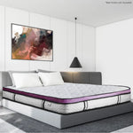 Laura Hill Mattress Queen Size Euro Top Pocket Spring Natural Latex Foam Bed - Home & Garden > Bedding