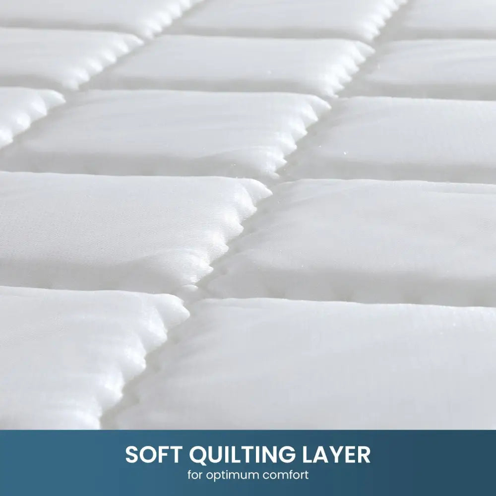 Laura Hill Mattress Queen Size Pillow Top Pocket Spring High Density Foam 22cm - Home & Garden > Bedding