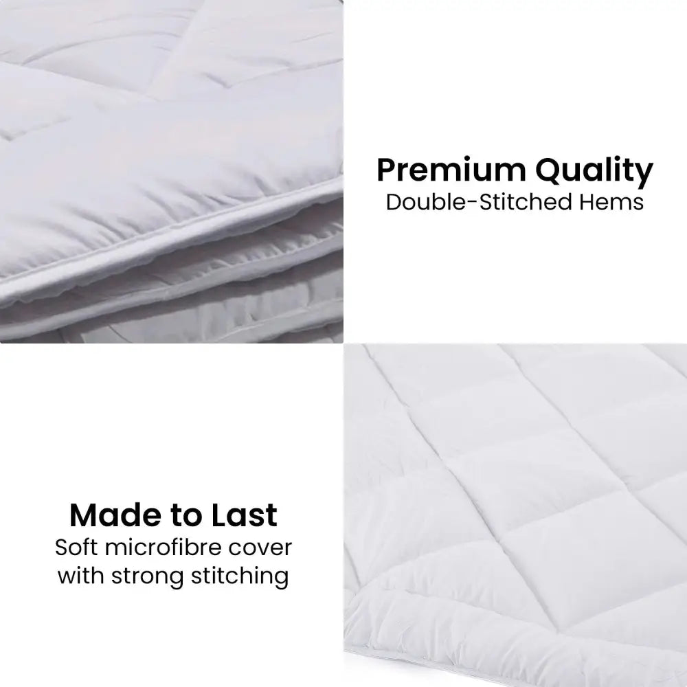Laura Hill Microfibre Bamboo Comforter Quilt 700gsm - King - Home & Garden > Bedding