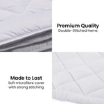 Laura Hill Microfibre Bamboo Comforter Quilt 700gsm - Queen - Home & Garden > Bedding