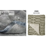 Laura Hill Mink Blanket Double Sided Queen Size Soft Plush Bed Faux Throw Rug 220 X 240cm - Home & Garden > Bedding