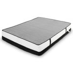 Laura Hill Queen Mattress Bed Size Euro Top 5 Zone Spring Foam 32cm Bedding Pocket - Home & Garden > Bedding