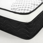 Laura Hill Queen Mattress Bed Size Euro Top 5 Zone Spring Foam 32cm - Furniture > Mattresses > Mattress Toppers