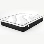 Laura Hill Queen Mattress Bed Size Euro Top 5 Zone Spring Foam 32cm - Furniture > Mattresses > Mattress Toppers
