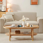 Lauren Natural Coffee Table - Furniture > Living Room