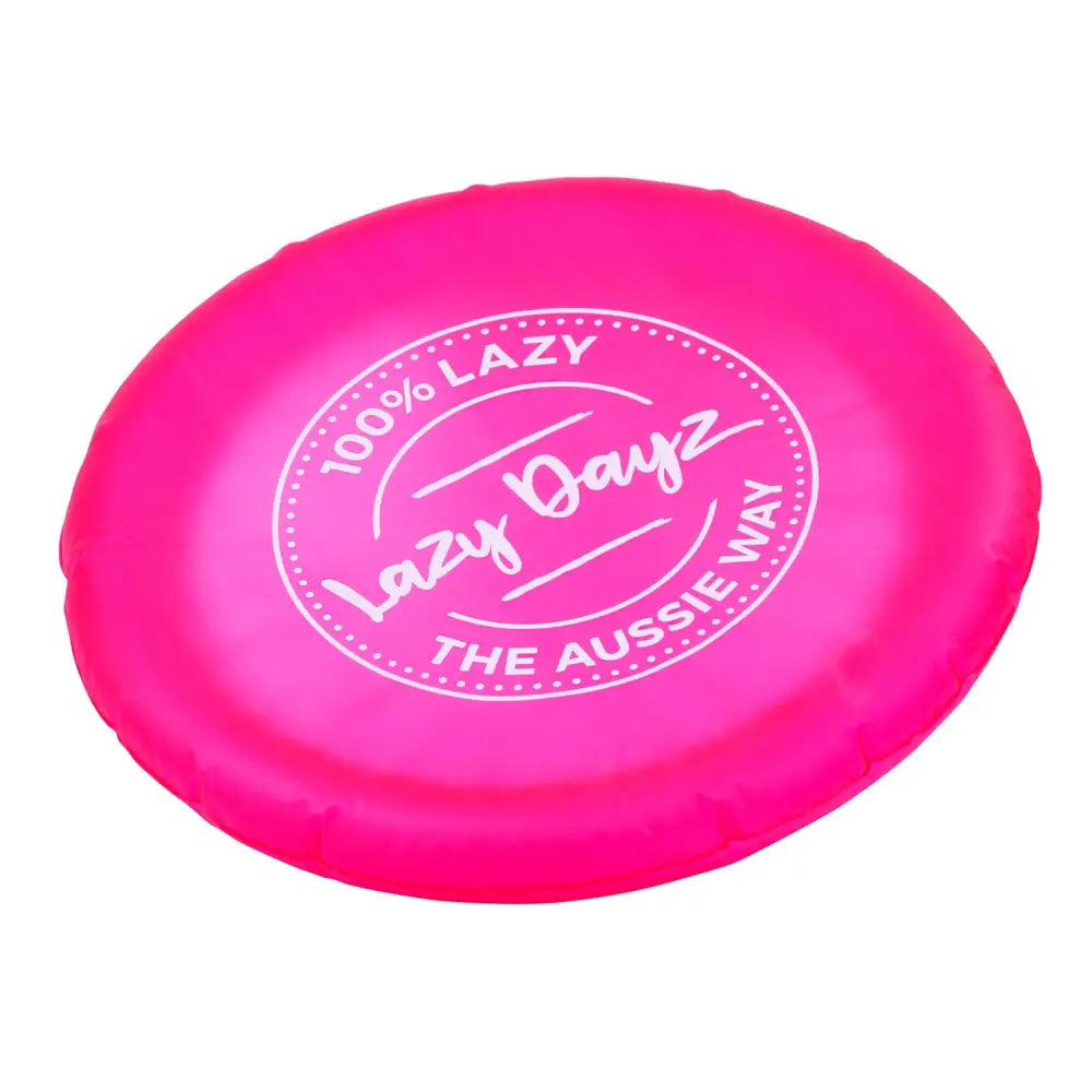 Lazy Dayz Inflatable Frisbee - Pink - Occasions > Party & Birthday Novelties > Party Supplies