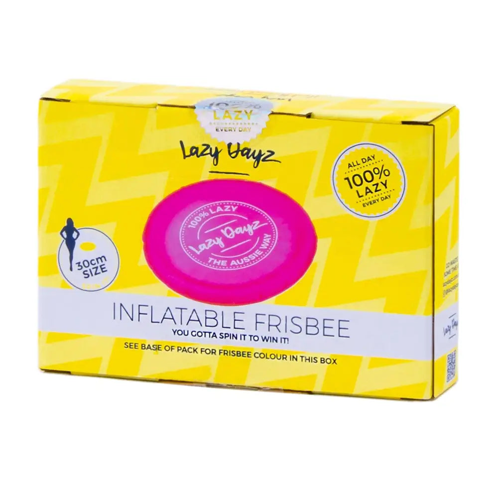 Lazy Dayz Inflatable Frisbee - Pink - Occasions > Party & Birthday Novelties > Party Supplies