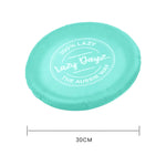 Lazy Dayz Inflatable Frisbee - Teal - Occasions > Party & Birthday Novelties > Party Supplies