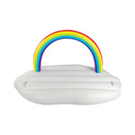Lazy Dayz Inflatable Rainbow Cloud Float 185cm - Furniture > Bathroom > Bathtubs
