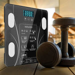 LCD Scales Body Weight Bathroom Bath room Body Fat Gym Fitness Scale BMI BMR - Home & Garden > Scales > Bathroom Scales