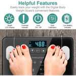 LCD Scales Body Weight Bathroom Bath room Body Fat Gym Fitness Scale BMI BMR - Home & Garden > Scales > Bathroom Scales